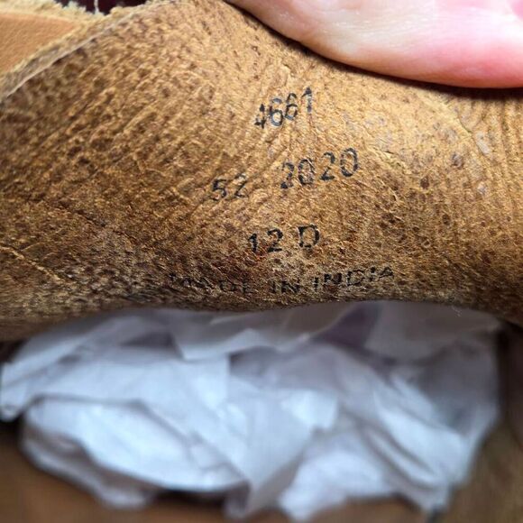 ALLEN EDMONDS WILDER BROWN SUEDE CHUKKA BOOTS MENS SIZE 12 D - Picture 6 of 9